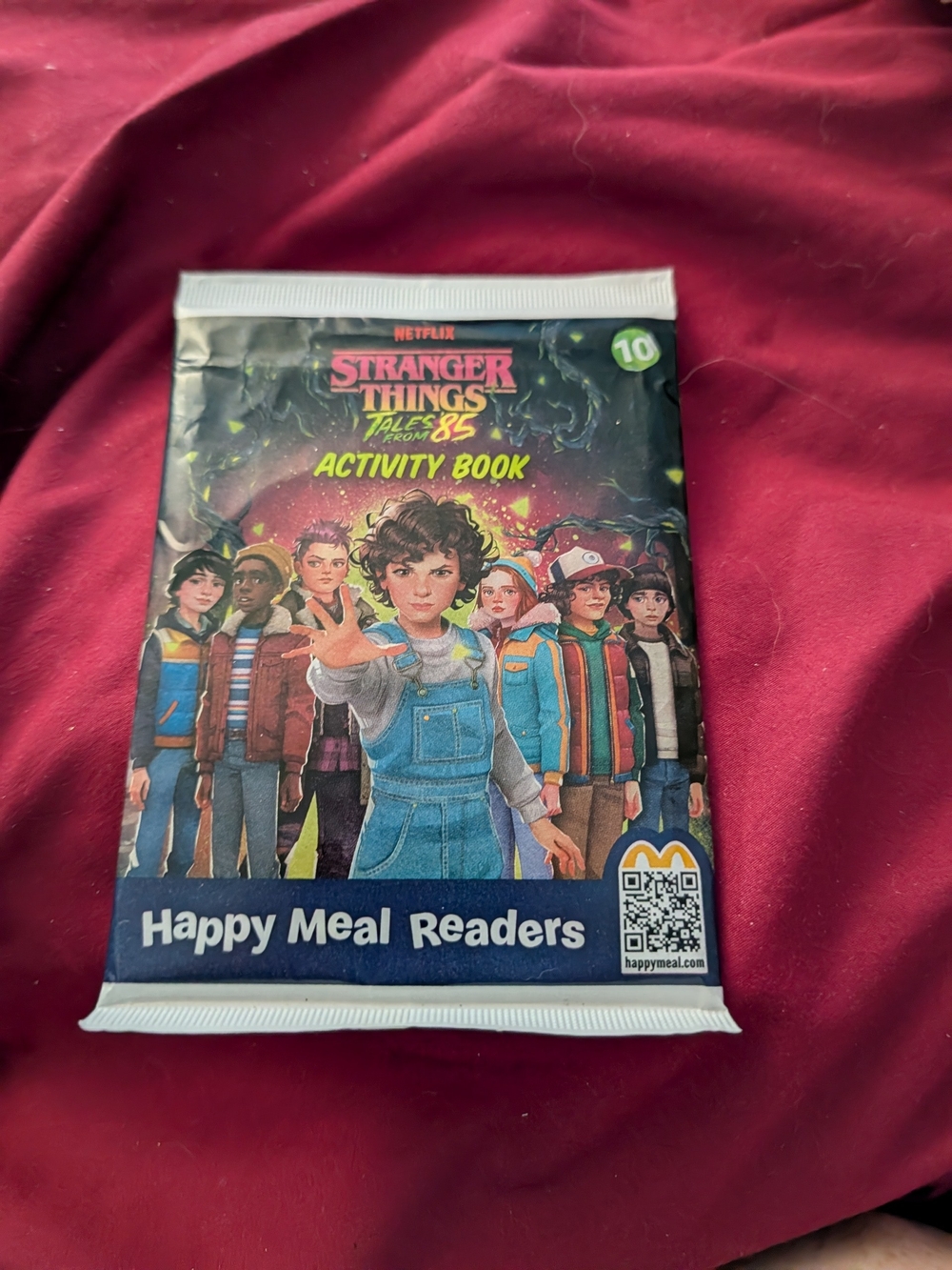 McDonald's 🍟🍔 2026 Stranger Things Tales From 85' Activity Book SEALED #10